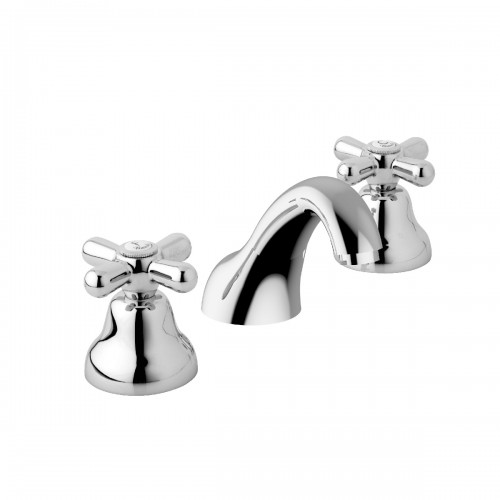 3 holes wash basin mixer with automatic pop-up 1" 1/4"